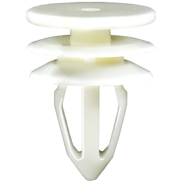 Auveco GM DOOR TRIM PANEL RETAINER WHITE NYLON, PK/15, 15PK 20444 - main